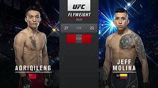 UFC261副赛：傲日其楞VS杰夫-莫利纳