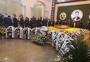 中国足坛名宿张恩华追悼会在大连举办 众多亲朋及球迷送上悼念
