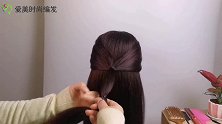 大年初二回娘家，这样扎头发，洋气又好看