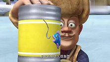 熊出没：熊二真是能人啊，用自己的熊尾巴都能钓到鱼