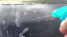 小哥清洗汽车内饰发现一个针孔，看得我表情越来越凝重，什么东西！