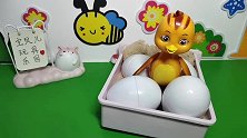 鸡窝里怎么出现了一颗奇趣蛋？鸡妈妈还想孵化它！