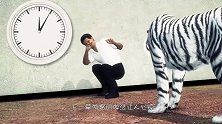 男子掉入狮子园中后，接下来男子的做法，堪称教科书级别的