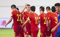 交锋回顾：邓涵文梅开二度7人立功 国足8-1大胜菲律宾
