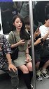 沦陷了，地铁一号线最后小姐姐正脸太美了，是多少男生理想型？