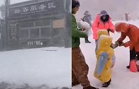 别跑空了！因降雪道路结冰，长白山景区宣布关闭 开放时间待定