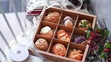10分钟教你制作9款迷你台式面包做成超暖心的伴手礼盒