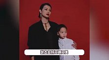 胡杏儿携大儿子拍广告，6岁奕霆似翻版李承德，给妈妈送花好有爱