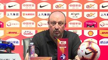 贝帅表示场上球员始终保持专注 换下李建滨因其身体稍感不适