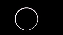 日环食加速全过程，你见过吗？
