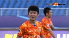 2-0！鲁能右路完美边中配合 王彤插上甩头破门