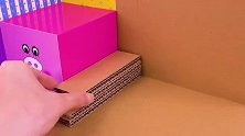 DIY迷你娃娃屋，小猪佩奇的快乐小屋