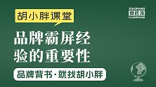 品牌背书胡小胖：品牌霸屏经验的重要性 - 品牌传播推广课堂