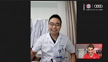 【拜仁奥迪云夏季行】哈马与武汉抗疫医生互动 自曝爱吃烤鸭