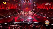 湖南卫视四小花合唱《芒种》 齐舞扇子舞性感妖娆