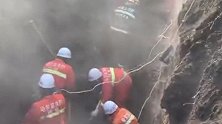 哈尔滨一污水管网工程塌方：1人被救出死亡 仍有3人被埋