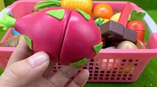 切水果过家家玩具试玩！迷你战士邀请大家吃美味果蔬