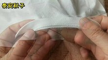 太神奇啦！正面缝几针，反面相对穿一下，立马变成漂亮“坎车线”
