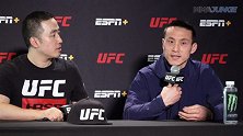 宋克南赛前采访：努力冲击三连胜 坚信中国会有更多UFC冠军