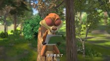 熊出没：熊二偷蜂蜜，没成想蜜蜂竟追起了洞洞幺