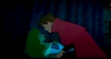 睡美人：菲利普王子终于见到睡公主最后深情一吻睡美人终于苏醒！
