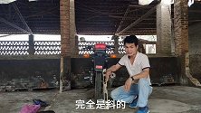 摩托车，车架严重变形，硬核矫正(1)