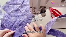 连衣裙门襟跟领子安装方法，几个缝制技巧，做衣服也用得着