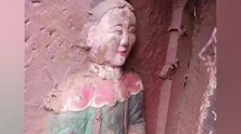 精美+奢华！四川仁寿发现一精美古墓：一对“金童玉女”看守门户