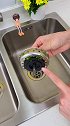 有了这个水槽垃圾过滤网，家里的下水道再也没有堵过了厨房必备 实用好物