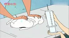 蜡笔小新：没想到小白会害怕打预防针，跑出去偶遇女朋友又回来了