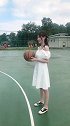 爱打篮球的小姐姐，投篮的那一刻，让人没有一点抵抗力