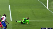 门迪神了！马雷加单刀小角度劲射 门迪神勇扑出