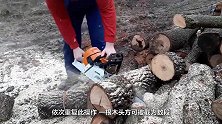 60岁老大爷发明“锯木”辅助工具，效率提升4倍，30元造一个