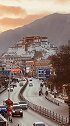 静静地看完了日落。没带长焦，手机只能拍到这里了。