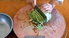 大厨教你做粉丝包菜，粉丝不粘连，包菜脆爽，简单有好吃