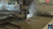水射流切割机,惊人的水力量可以削减一切,不服你看