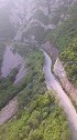 航拍上化盘山公路！