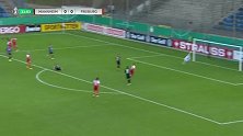 第12分钟弗赖堡球员格里福射门 - 击中门框