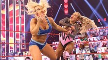 RAW第1448期：双打赛 娜欧米 拉娜VS曼迪 戴娜
