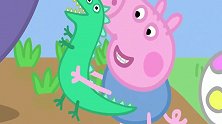 小猪佩奇：猪爷爷好慈祥，佩奇在他菜地玩球，他都不生气