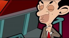 憨豆先生卡通版：小朋友刚出门就被爸爸带走了，憨豆找不到了！
