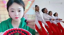 美女直播吃彩色小树莓，一口下去幸福的味道，是我向往的生活