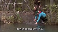 银鲑鱼太难抓，总是能神乎其技的摆脱钩子，咋做到的！