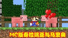 马里奥乱入泰拉瑞亚，按照MC标准生活，抢夺村民农作物还养猪