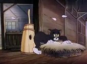 猫和老鼠：汤姆和母鸡的斗争又开始了，这俩真是太搞笑了