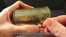 硬核吃1942年军用罐头，里边都有啥，士兵原来是这个待遇