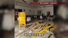 广东一公交车冲进餐馆，现场两条刹车痕清晰可见，官方：车辆突发故障，司机操作不当