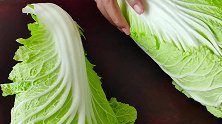 1颗白菜加3个鸡蛋，教你最好吃的做法，不炒不炖也不腌