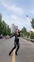 大马路上高调秀舞蹈，真的特别美！