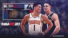 NBA2K球员锦标赛精彩搞笑镜头：小萨喷自己 布克不敢选太阳